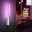 Philips Hue 8719514343443 LED nástěnné svítidlo Liane 1x12,2W | 740-850lm | 2000-6500K - White and color ambience, stmívatelné, Bluetooth, bílá