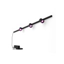 Philips Hue 8719514407848 Perifo LED nástěnné svítidlo bodové - souprava 1x15,6W | 3x490lm | 2000-6500K+RGB - White and Color Ambiance, černá