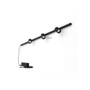 Philips Hue 8719514407848 Perifo LED nástěnné svítidlo bodové - souprava 1x15,6W | 3x490lm | 2000-6500K+RGB - White and Color Ambiance, černá