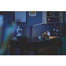 Philips 8719514420397 LED přenosné dotykové stolní svítidlo Amber 1x5W | 120lm | 4000K - USB, stmívatelné, šedá