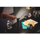 Philips 8719514420397 LED přenosné dotykové stolní svítidlo Amber 1x5W | 120lm | 4000K - USB, stmívatelné, šedá