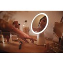 Philips 8719514420472 LED stolní dotykové kosmetické svítidlo se zrcadlem Mirror 1x4,5W | 60lm | 3000-5000K - USB, stmívatelné, bílá