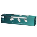 Philips 8719514435254 přisazené stropní bodové svítidlo Kosipo 3x5,5W | GU10 - nastavitelné, bílá
