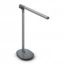 Philips 8719514443655 LED stolní dotykové svítidlo Sword 1x12W | 450lm | 2700-6500K - USB, stmívatelné, šedá
