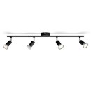 Philips 8719514465275 přisazené stropní bodové svítidlo Limbali 4x50W | GU10 - černá