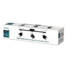 Philips 8719514465411 přisazené stropní bodové svítidlo Meranti 3x35W | GU10 - černá