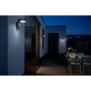 Philips 8719514476912 LED venkovní solární nástěnné svítidlo s pohybovým čidlem Tyla 1x1,2W | 255lm | 3000K | IP44 - antracit