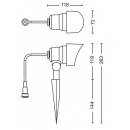 Philips 8719514477117 zahradní sloupek GardenLink 1x6W | 660lm | 4000K | IP44 - k zapíchnutí, černá