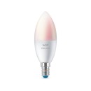 Philips WiZ 8719514551275 LED sada žárovek | 4,9W E14 | 470 lm | 2200-6500+RGBK