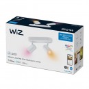 WiZ Colors 8719514551893 LED stropní bodové svítidlo Imageo 2x5 | GU10 | 700lm | 2200-6500K | RGB - stmívatelné, bílá