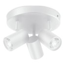 WiZ Colors 8719514554511 IMAGEO přisazené stropní bodové svítidlo 3xGU10 | 3x5W | 345lm | 2200-6500K | RGB - bílá