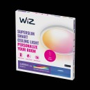 Philips WiZ 8720169072619 LED přisazené stropní svítidlo Wiz SuperSlim | 22W integrovaný LED zdroj | 2600 lm | 2700-6500K