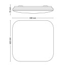 Philips 8720169195479 LED přisazené stropní svítidlo Mauwe | 12W integrovaný LED zdroj | 1300 lm | 4000K