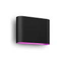 Philips Hue 8720169234505 LED nástěnné svítidlo Dymera | 10,2W integrovaný LED zdroj | 1020lm | 2200-6500+RGBK