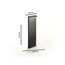 Philips 8720169257436 LED venkovní sloupek Bustan | 3,8W integrovaný LED zdroj | 800lm | 2700K