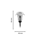 Philips 8720169269453 LED nízkonapěťové venkovní svítidlo Spore | 3W integrovaný LED zdroj | 2700K