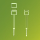 Philips 8720169362123 LED solární venkovní zapichovací svítidlo Ezra integrovaný LED zdroj