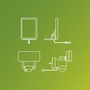 Philips 8720169362185 LED solární reflektor Tylus  | 6W integrovaný LED zdroj | 50lm | 5000K