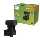 Philips 8720169386853 LED solární venkovní nástěnné svítidlo Avery  | 1,8W integrovaný LED zdroj | 200lm | 2700K