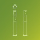 Philips 8720169386952 LED venkovní sloupek Desi  | 1,8W integrovaný LED zdroj