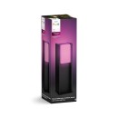 Philips Hue  8721103118455 LED venkovní sloupek Turaco  | 8W integrovaný LED zdroj | 1100lm | 2000-6500K | rgb - barevné | stmívač | antracit