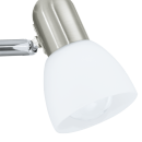 Eglo 90986 přisazené stropní svítidlo Enea 3x40W | E14 - matný nikl