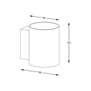 Zuma Line 91061-N bodové nástěnné svítidlo SOLA WL | 40W G9