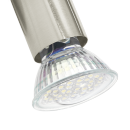 Eglo 92595 LED nástěnné svítidlo Buzz 1x3W | GU10 | 240lm | 3000K - nikl