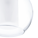 Eglo 92761 závěsné svítidlo Bolsano 1x60W | E27 - chrom, bílá
