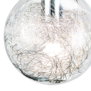 Eglo 93073 závěsné stropní svítidlo Luberio 1x60W | E27 - chrom