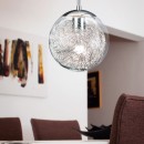 Eglo 93073 závěsné stropní svítidlo Luberio 1x60W | E27 - chrom