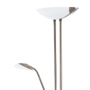 Eglo 93876 LED stojací svítidlo Baya 1x20W+2,5W+2,5W | 1950lm+240lm+250lm | 3000K - stmívatelné, bronz