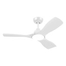 Philips 8721103096005 LED ventilátor s osvětlením Olas | 30W integrovaný LED zdroj | 2650lm | 3000-6500K | stmívač | dálkové ovládání | bílá