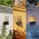 Philips 8721103104892 LED venkovní nástěnné svítidlo Nayl  | 4W integrovaný LED zdroj | 840lm | 2700K | antracit