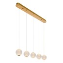 Lucide L134992160 LED závěsné stropní svítidlo CINTRA  | 5x4,7W integrovaný LED zdroj | 5x290lm | 2700K