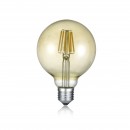 Trio 988-679 LED filamentová žárovka Globe 1x6W | E27 | 660lm | 2700K