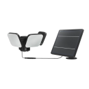 Philips 8721103105455 LED solární venkovní nástěnné svítidlo Zyren  | 25W integrovaný LED zdroj | 4000lm | 5000K | černá