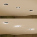 Philips 8721103038050 LED zápustné svítidlo Cilantro set 3ks | 5W integrovaný LED zdroj | 500lm | 2700K | černá