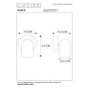 Lucide L139580130 bodové stropní svítidlo PUNCH GU10