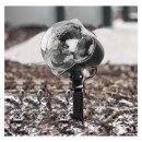 Emos DCPC03 LED dekorativní projektor - vločky 4W | IP44 - bílá, rotující světlo, černá