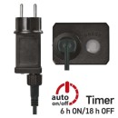 Emos D4AC05 vánoční řetěz Classic 24m 240 LED | 6W | IP44 - časovač, studená bílá, zelená