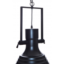 LEDKO 00354 závěsné stropní svítidlo 1x40W|E27 - černé