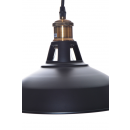 LEDKO 00351 závěsné stropní svítidlo 1x40W | E27 - černé