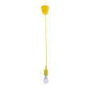 LEDKO 00380 kabel s objímkou 1x40W|E27 - žluté
