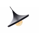 LEDKO 00341 závěsné stropní svítidlo 1x40W|E27 - černé