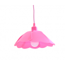 LEDKO 00392 závěsné stropní svítidlo 1x40W|E27 - růžové