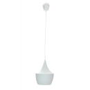LEDKO 00344 závěsné stropní svítidlo 1x40W|E27 - bílé