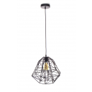 LEDKO 00376 závěsné stropní svítidlo 1x40W | E27 - černé