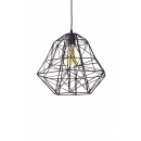 LEDKO 00376 závěsné stropní svítidlo 1x40W | E27 - černé