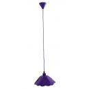 LEDKO 00396 závěsné stropní svítidlo 1x40W|E27 - fialové